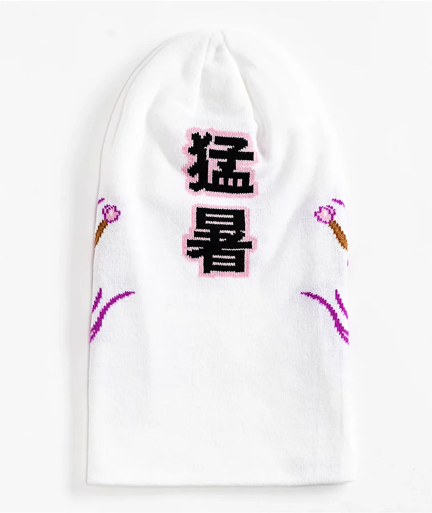 DGK Fire Blossom White Balaclava