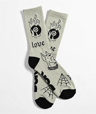 DGK Flash Tan Crew Socks