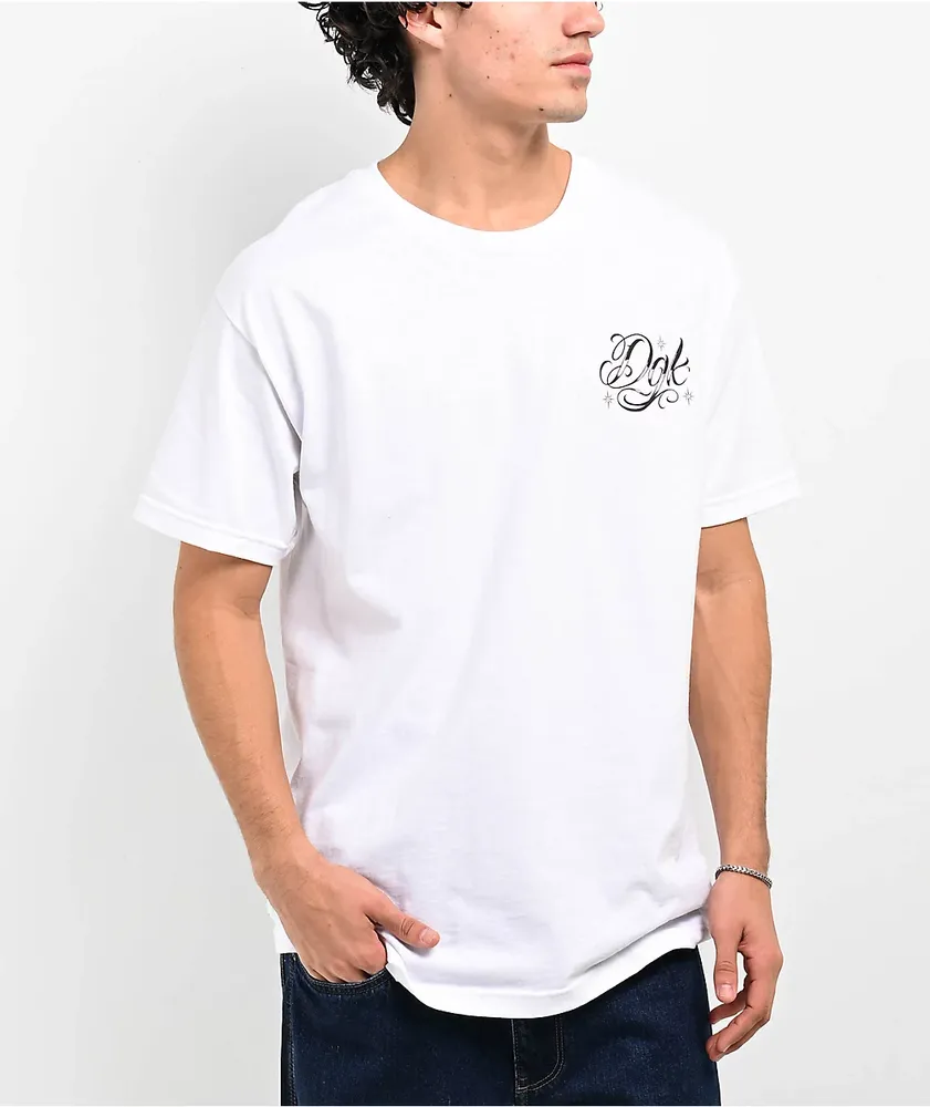 DGK Fool For You White T-Shirt