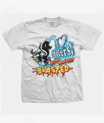 DGK Get Blasted White T-Shirt