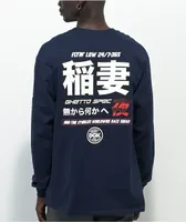 DGK Ghetto Spec Navy Long Sleeve T-Shirt