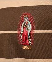 DGK Glory Brown & Tan Knit T-Shirt