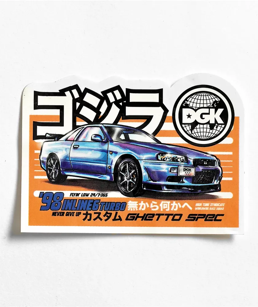 DGK Godzilla Sticker