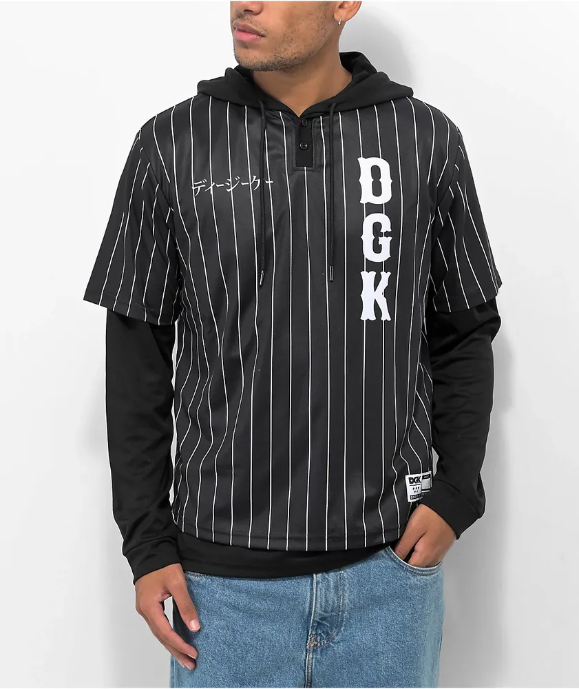 DGK Good Luck 2fer Black Hooded Jersey