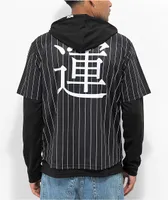 DGK Good Luck 2fer Black Hooded Jersey