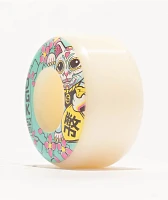 DGK Good Luck Santo 52mm 101a White Skateboard Wheels