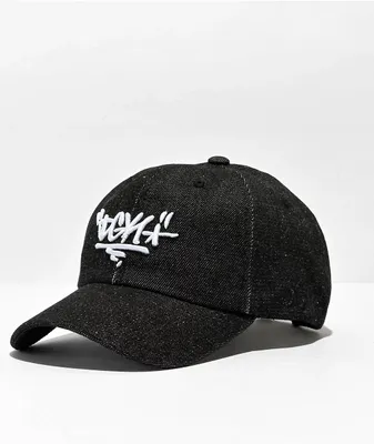 DGK Graffiti Black Strapback Hat