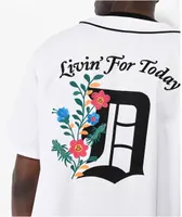 DGK Growth White Baseball Jersey