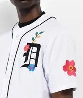 DGK Growth White Baseball Jersey