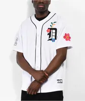 DGK Growth White Baseball Jersey