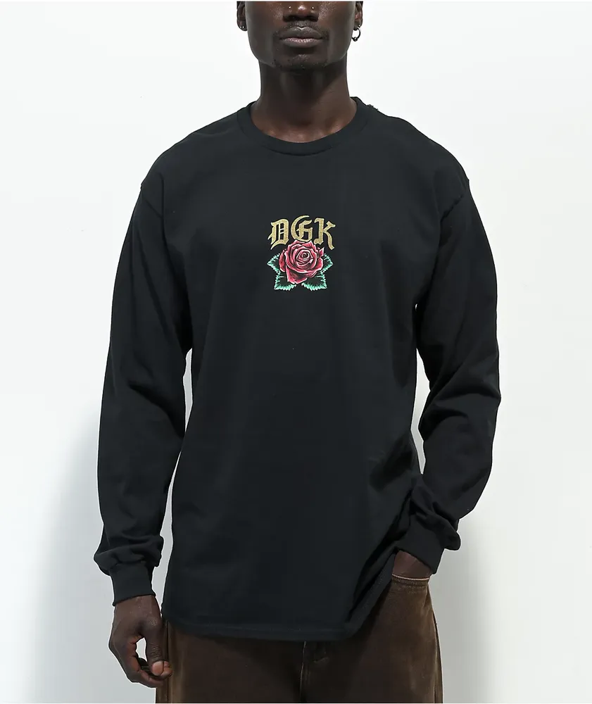 DGK Guadalupe Black Long Sleeve T-Shirt