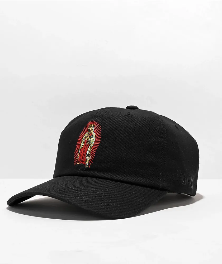 DGK Guadalupe Black Strapback Hat