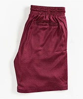 DGK Guadalupe Burgundy Mesh Shorts