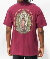 DGK Guadalupe Burgundy T-Shirt