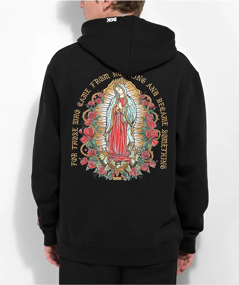 DGK Guadalupe Embroidered Black Hoodie