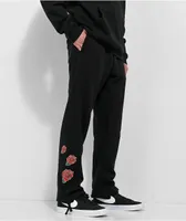 DGK Guadalupe Embroidered Black Sweatpants