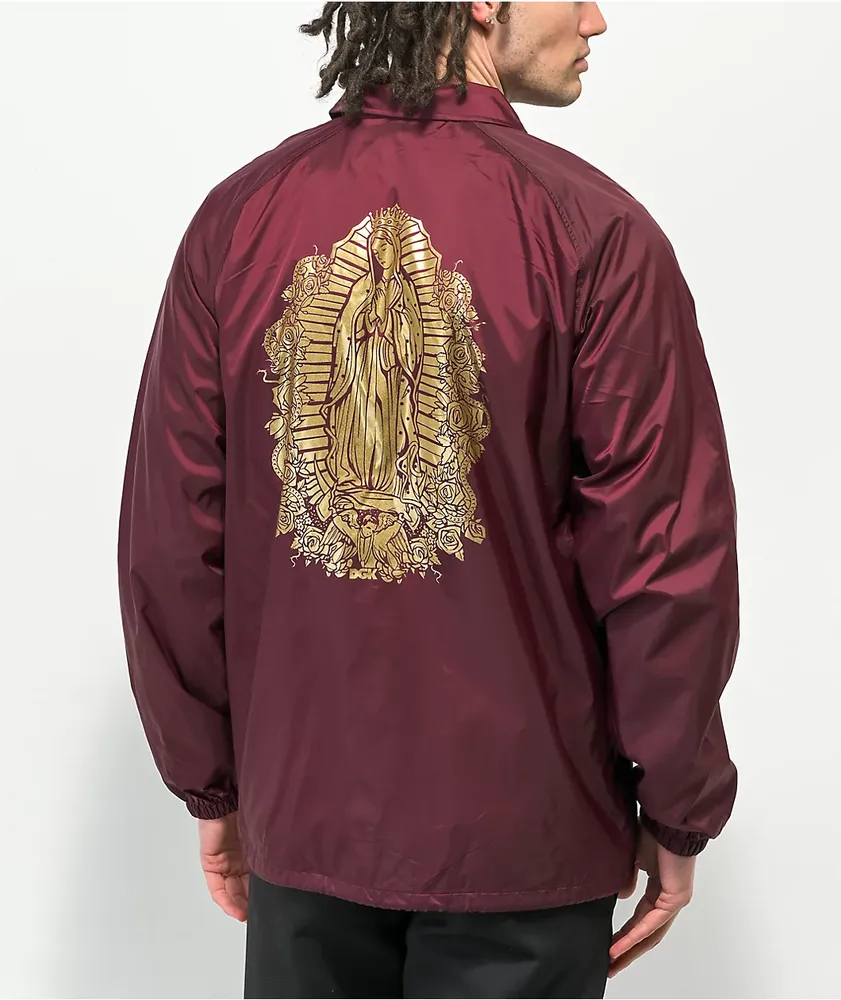 DGK Guadalupe Maroon Coaches Jacket