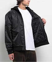 DGK Guerrero Black Hooded Bomber Jacket