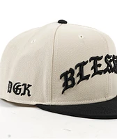 DGK Guerrero Cream & Black Snapback Hat