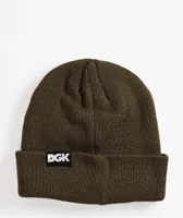 DGK Gusto Mask Brown Beanie