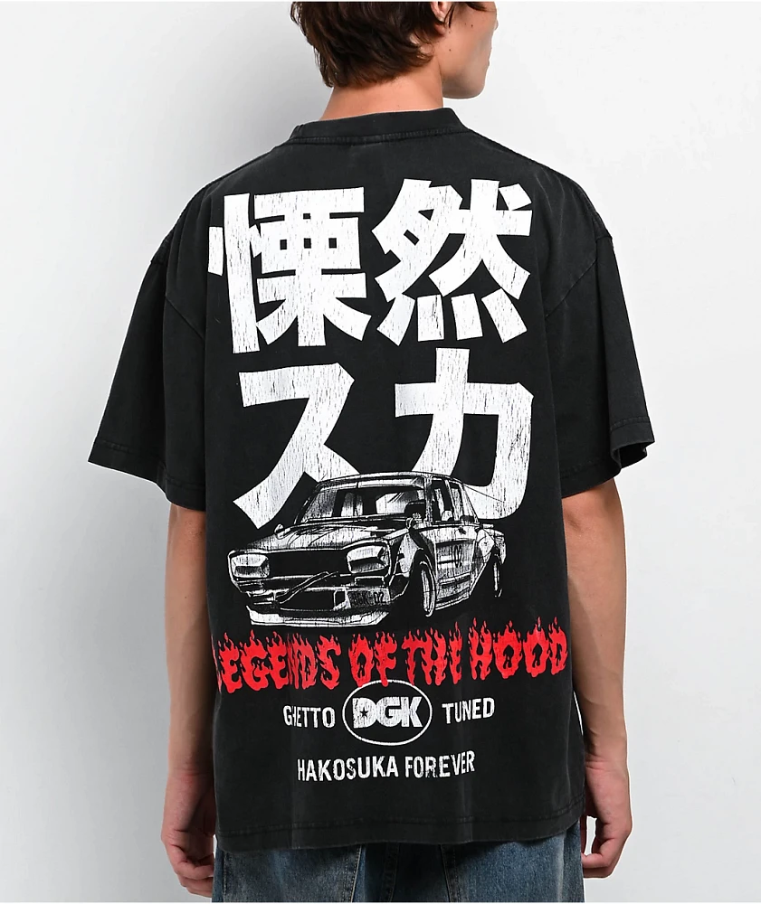 DGK Hakosuka Black Wash T-Shirt