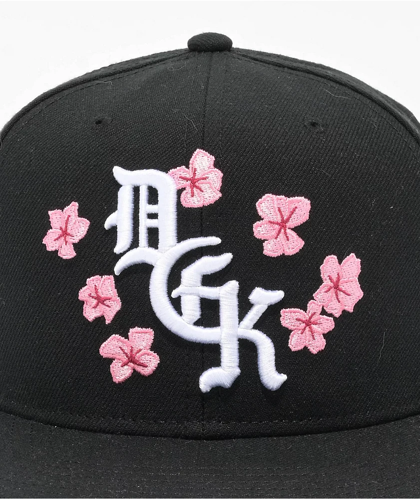DGK Hanami Black Snapback Hat