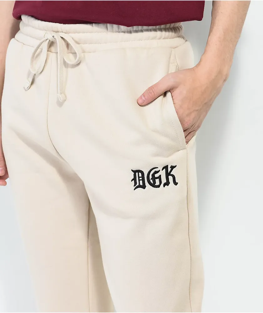 DGK Harmony Sand Fleece Sweatpants