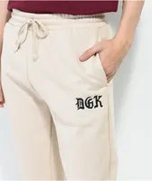 DGK Harmony Sand Fleece Sweatpants