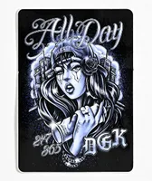 DGK Hyna Black Sticker