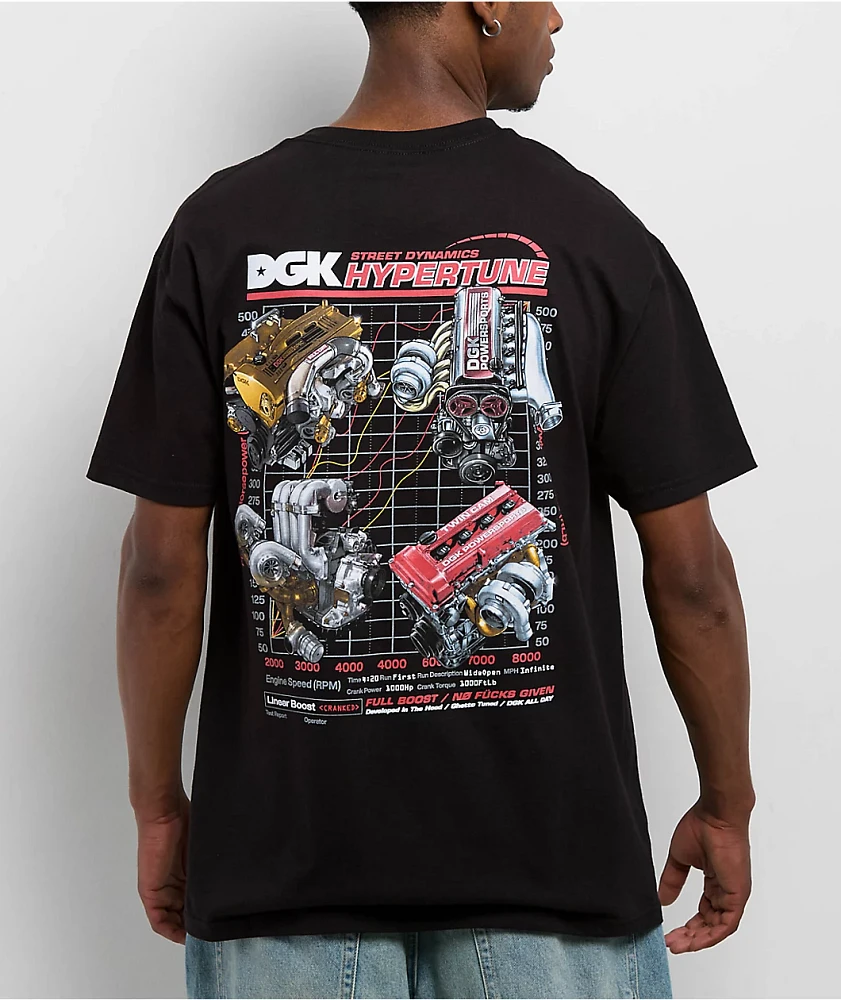 DGK Hyper Tune Black T-Shirt