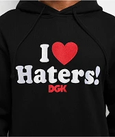 DGK I Love Haters Black Hoodie