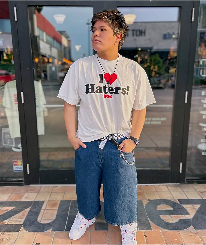 DGK I Love Haters Heavyweight White T-Shirt