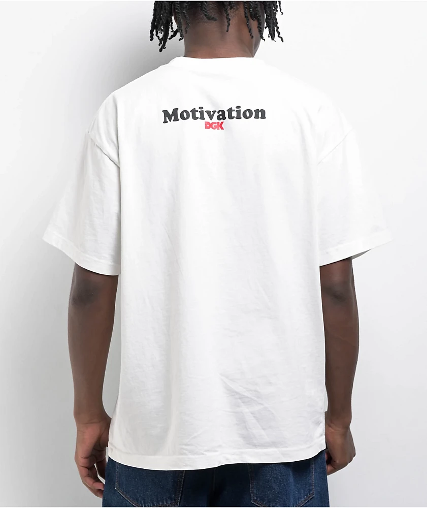 DGK I Love Haters Heavyweight White T-Shirt