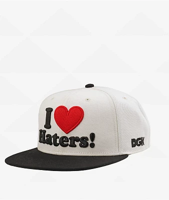 DGK I Love Haters Sand & Black Snapback Hat