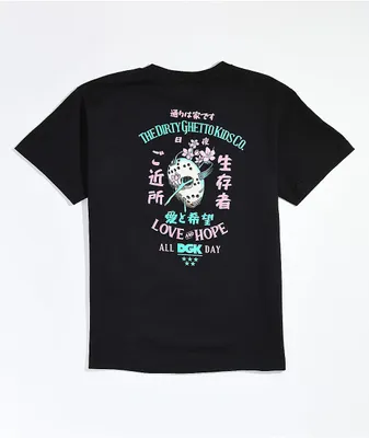 DGK Kids Blossoms Black T-Shirt