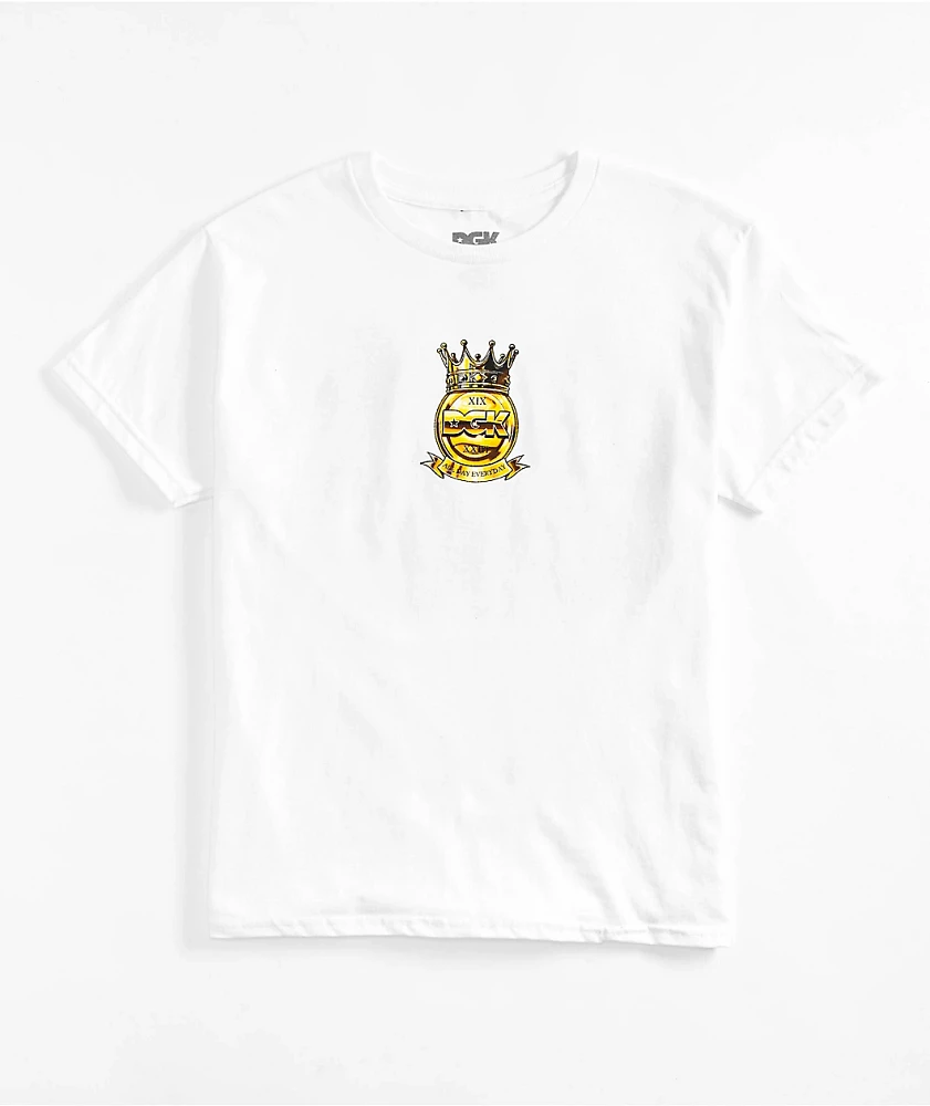 DGK Kids Crest White T-Shirt