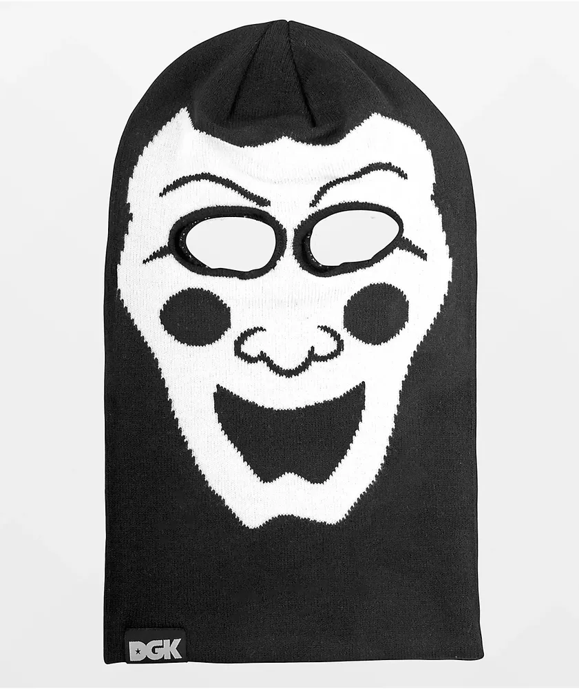 DGK Laugh Now Cry Later Black Balaclava