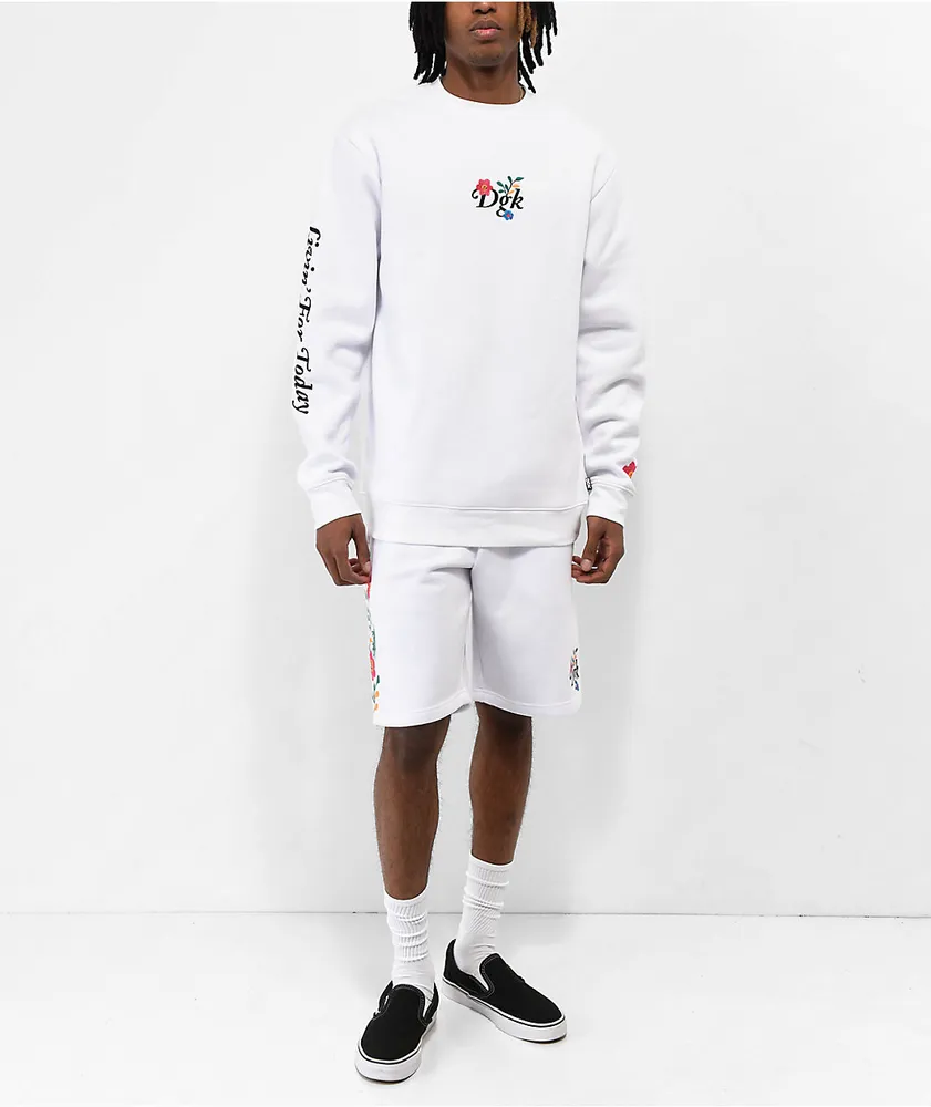 DGK Life White Crewneck Sweatshirt