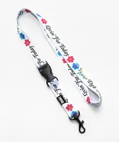 DGK Life White Lanyard