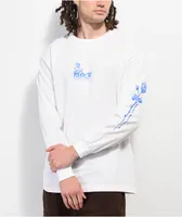 DGK Lo-Side White Long Sleeve T-Shirt