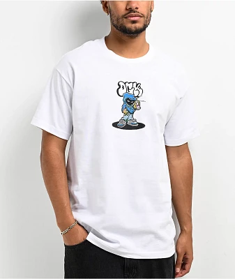 DGK Menace White T-Shirt