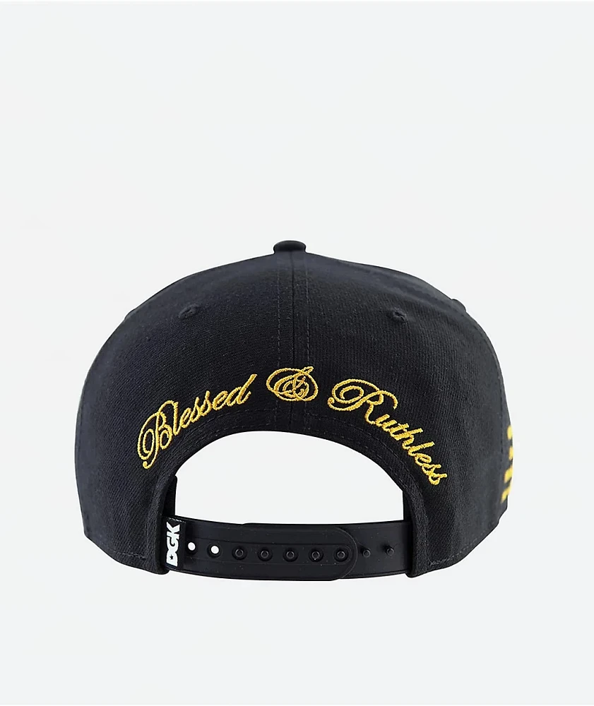 DGK Mercy Black Snapback Hat