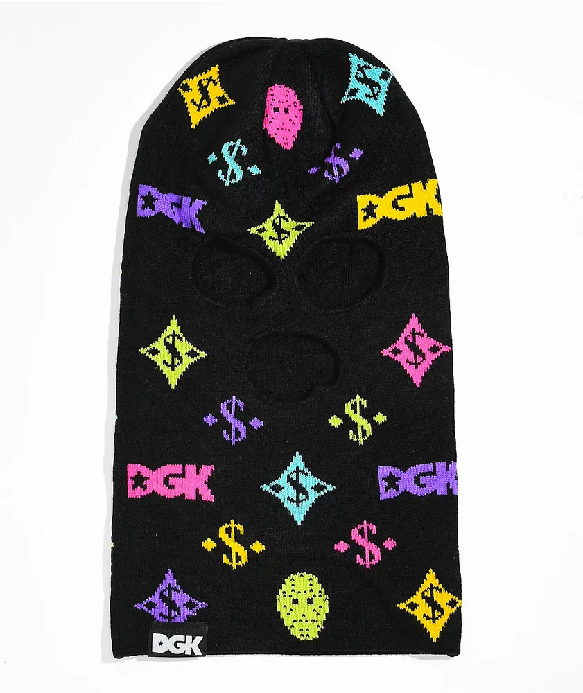 DGK Monogram Black Balaclava