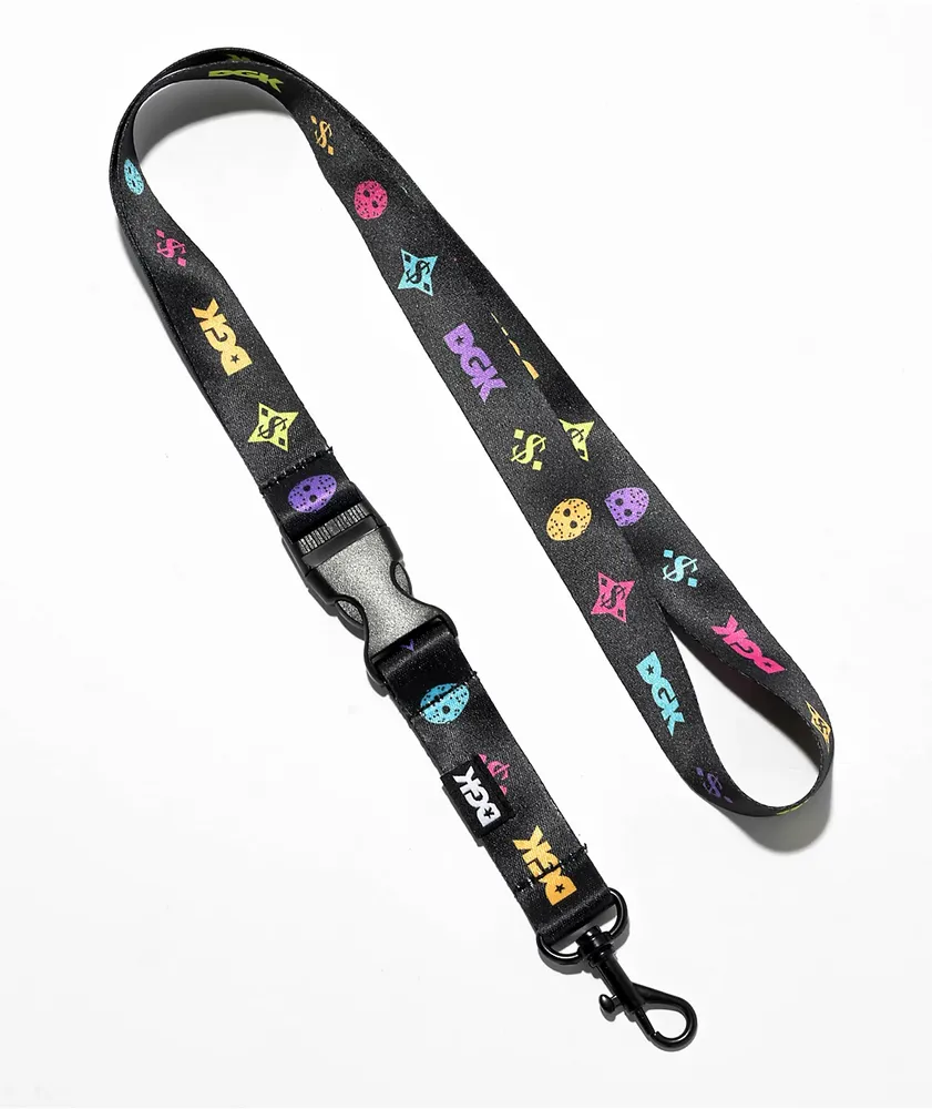 DGK Monogram Black Lanyard