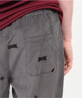 DGK Monogram Charcoal Corduroy Pants