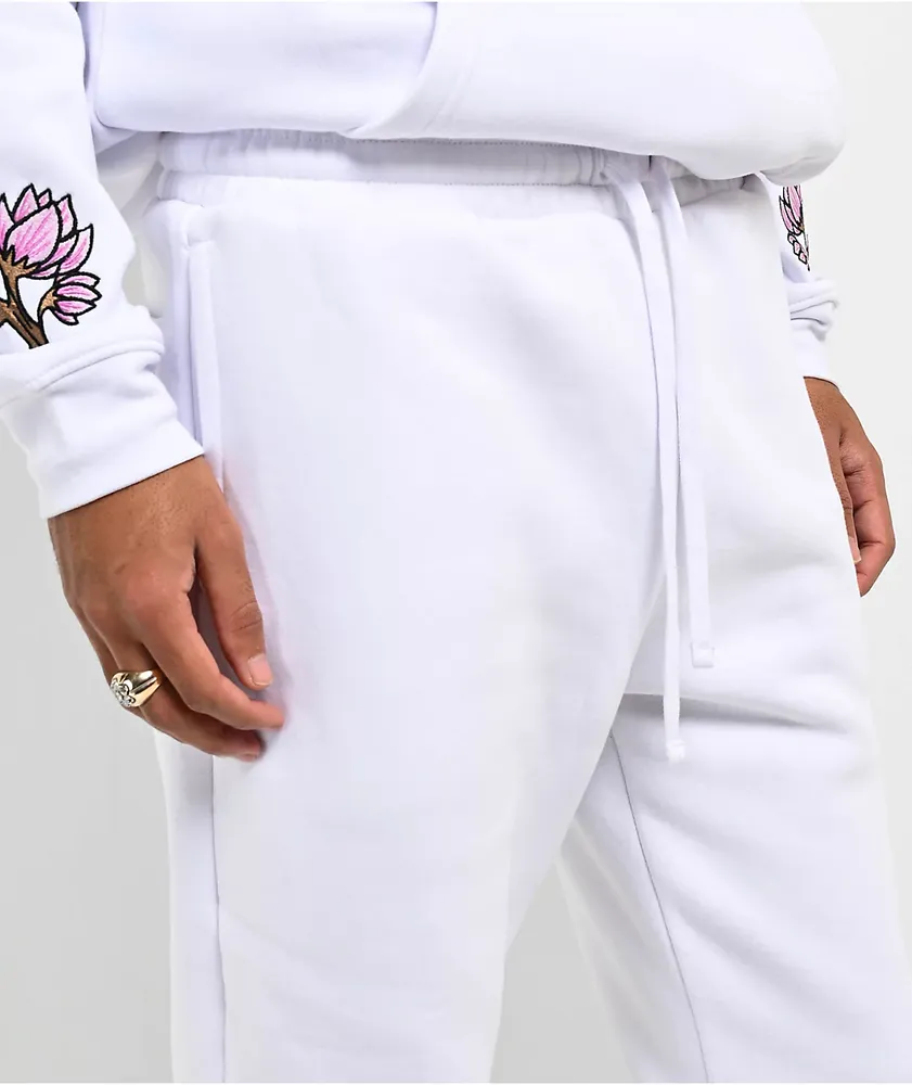 DGK Mystical White Sweatpants