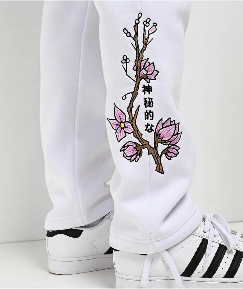 DGK Mystical White Sweatpants