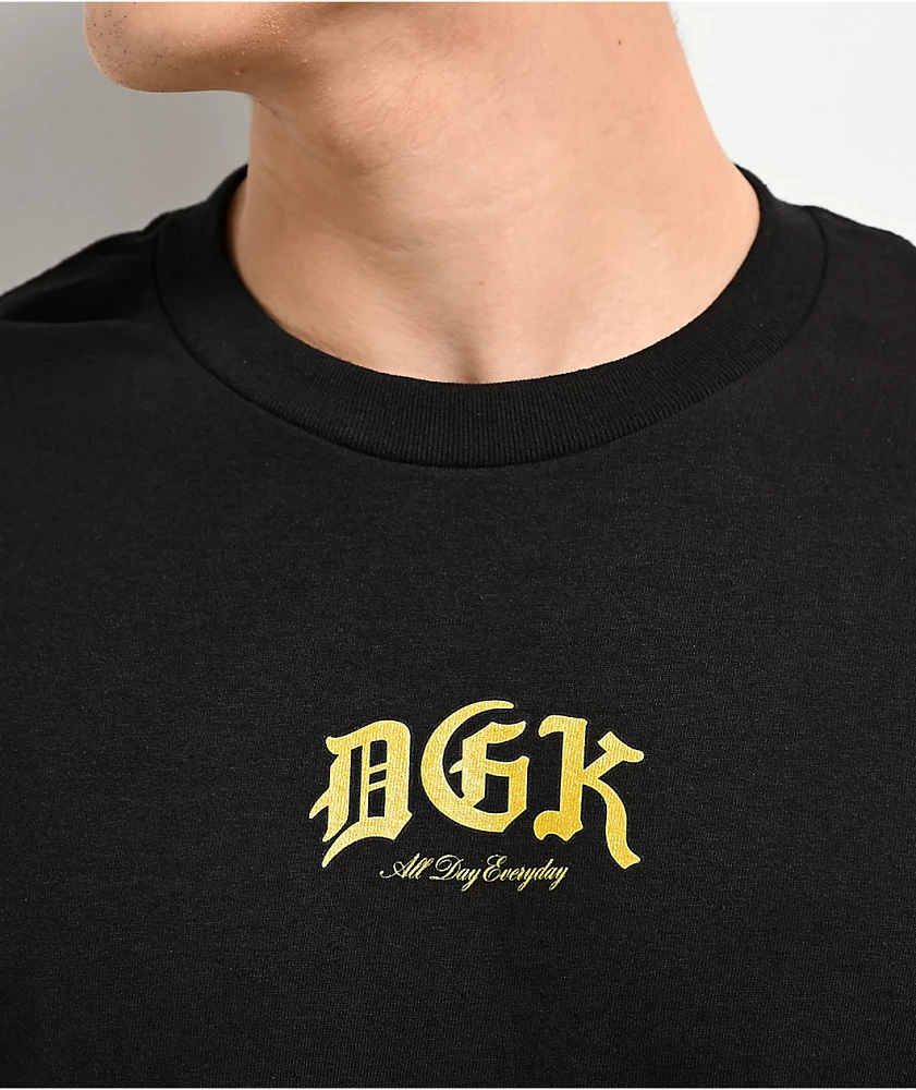 DGK No Quarter Black T-Shirt