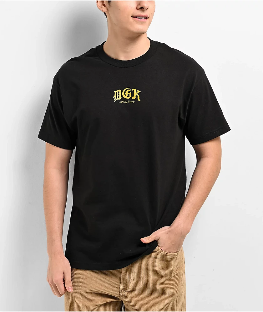 DGK No Quarter Black T-Shirt