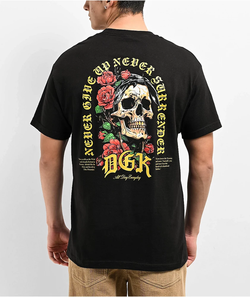 DGK No Quarter Black T-Shirt